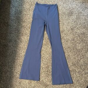 Blue lululemon flare leggings
